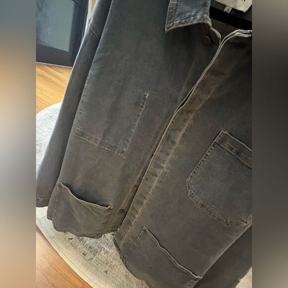 Unison Max Men's Denim Chorecoat Jacket size XL - Picture 4 of 8